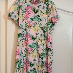 Lilly Pulitzer Floral Pink Dress